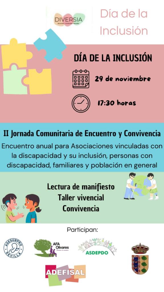 Cartel II Jornada Comunitaria de Encuentro y Convivencia